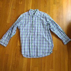 Club room button up collared shirt